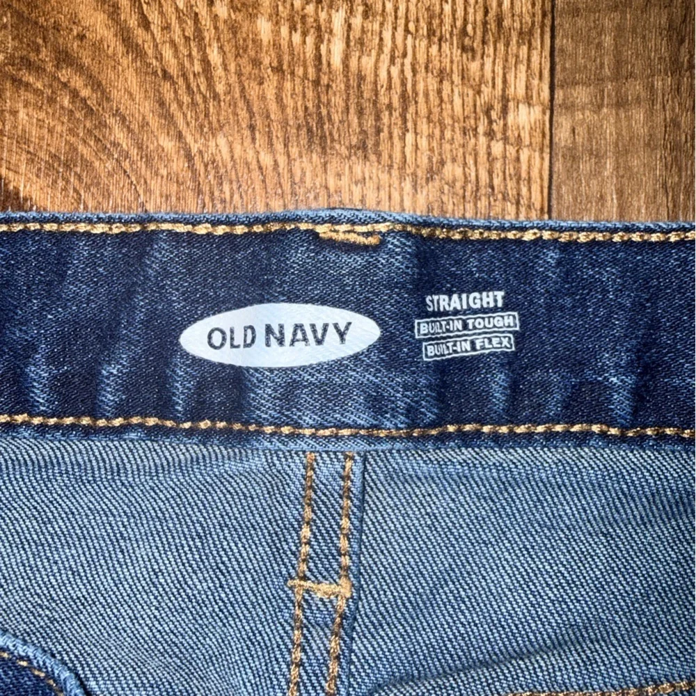 Old Navy Men’s Straight Jeans 31x32 Built Tough Denim Bundle 2 Pair